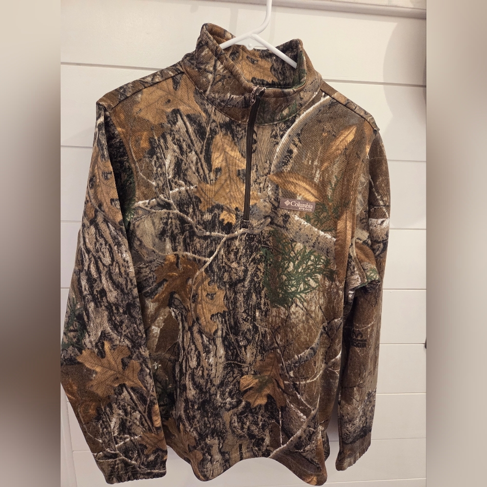 Columbia Woodland Camo Fleece Jacket